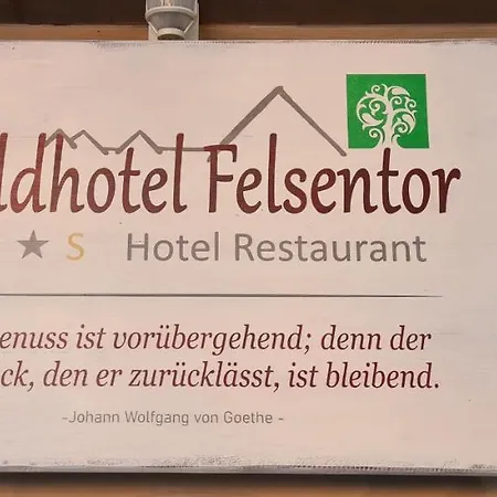 Waldhotel Felsentor Hauenstein